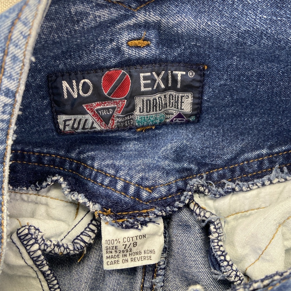 Vintage Jordache Jeans Womens 24 x 28 No Exit High Waisted Pleated Denim 80s 90s - Picture 3 of 7